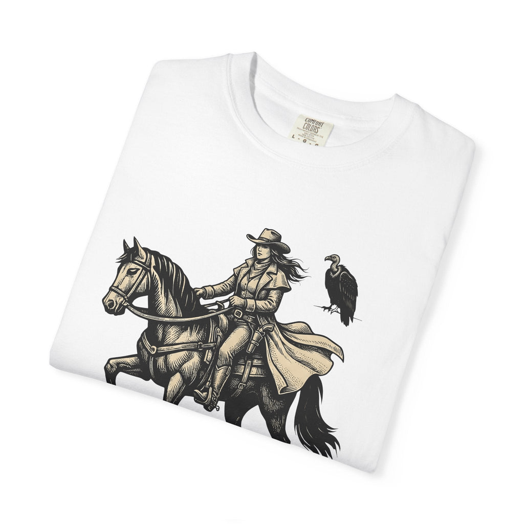 Cowgirl Horse Shirt Equestrian Gift for Women Hand Drawn product image 5
