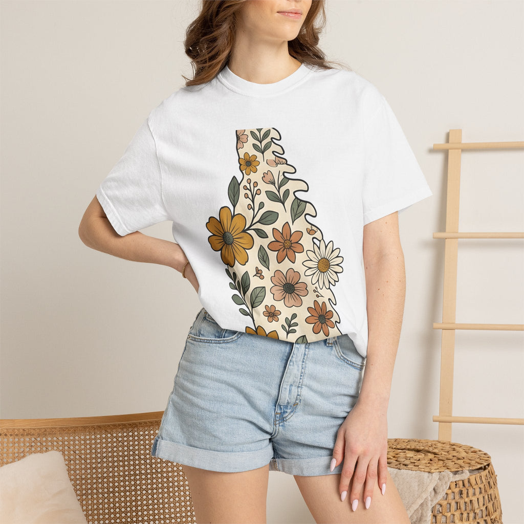 Bloom State Shape Shirt Boho Chic Wilderness Unisex Gift product image 6