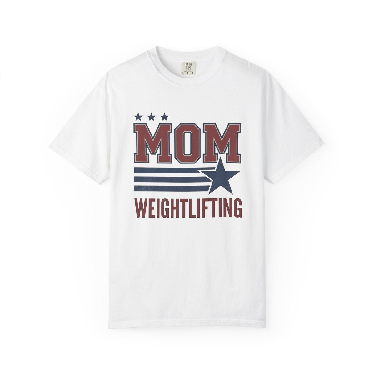 Stars Stripes Shirt Mom Fitness Gift for Women Bold Tee product image 1