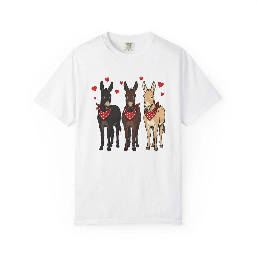 Donkey Group Shirt St. Valentine's Day Wildlife Unisex Gift product image 1