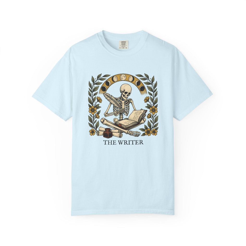 Bony Writer Shirt Boho Chic Macabre Unisex Gift Blackwork product image 2