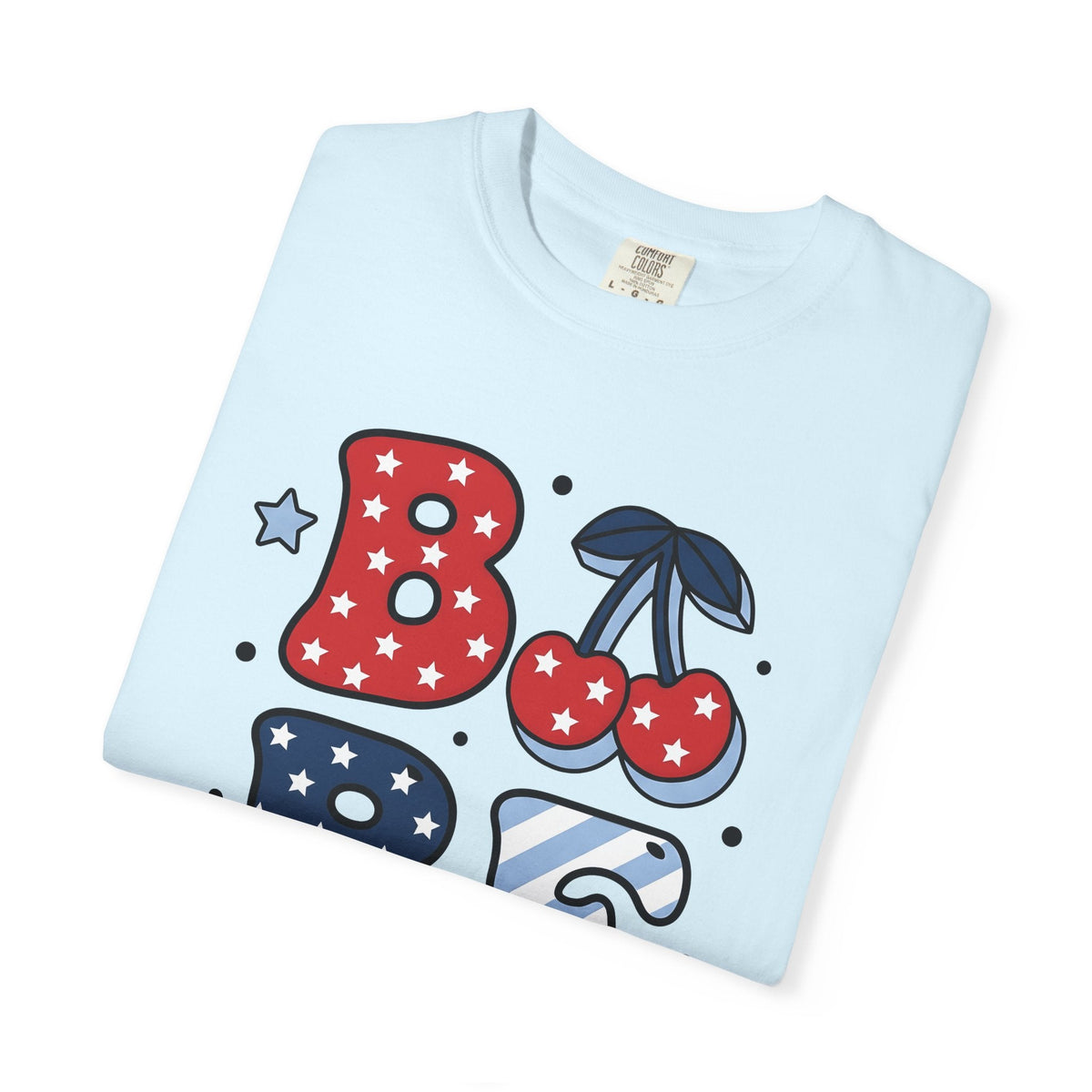 Cherry Star Graphic Shirt 4th Of July Patriotic Unisex Gift product image 8