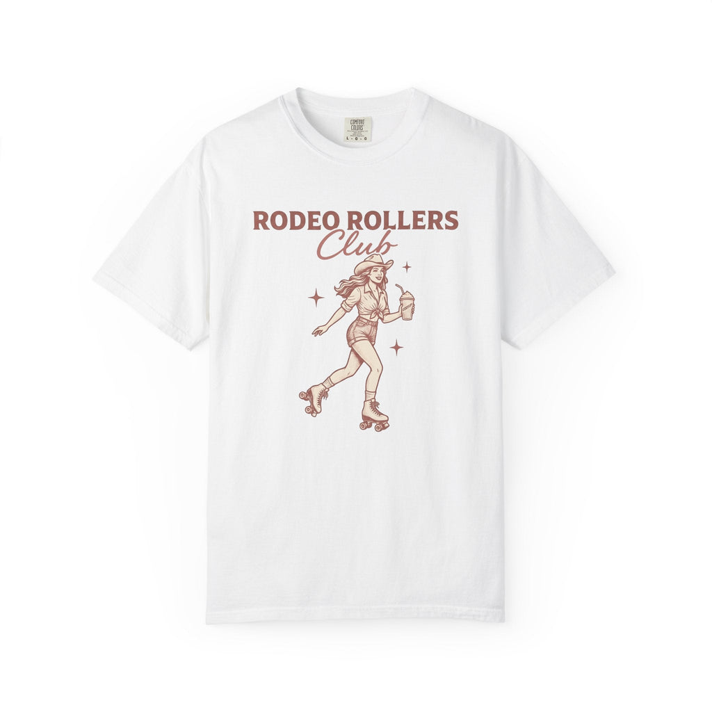Cowgirl Roller Skates Shirt Retro Gift for Women Vintage Tee product image 1