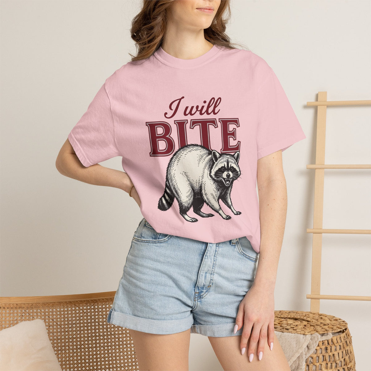 Raccoon Art Shirt Funny Nature Unisex Gift Sketch Tee product image 12