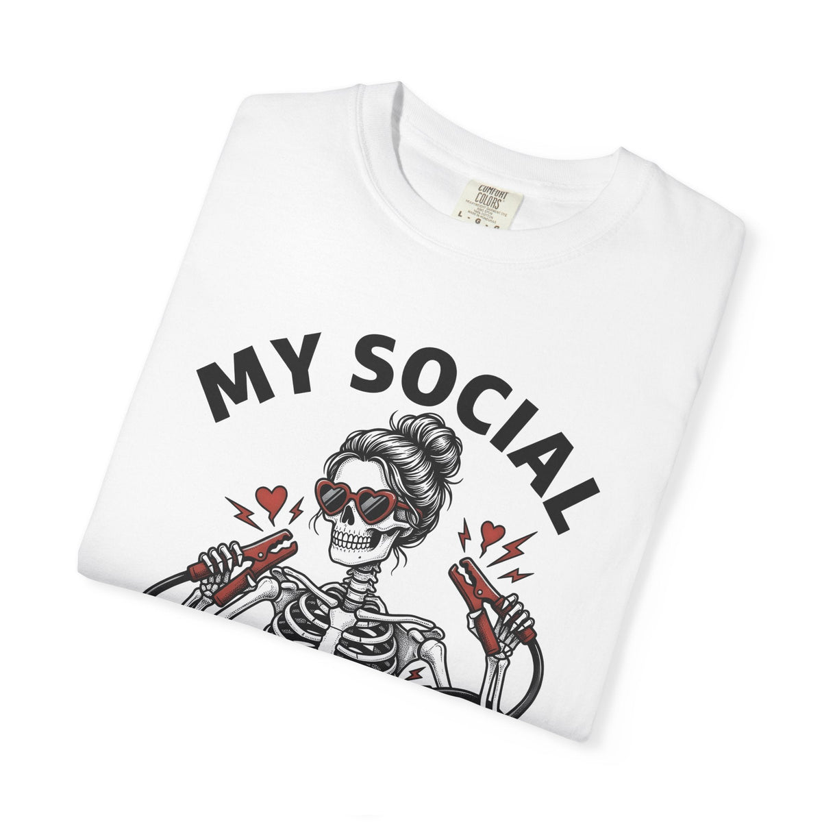 Skeleton Woman Shirt Valentines Day Goth Gift for Women product image 5
