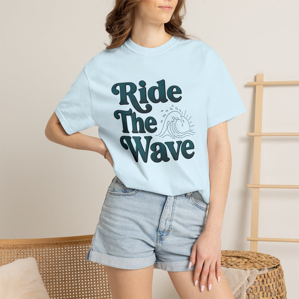 Ocean Print Shirt Surfing Coastal Gift Women Modern Tee Sea product image 9