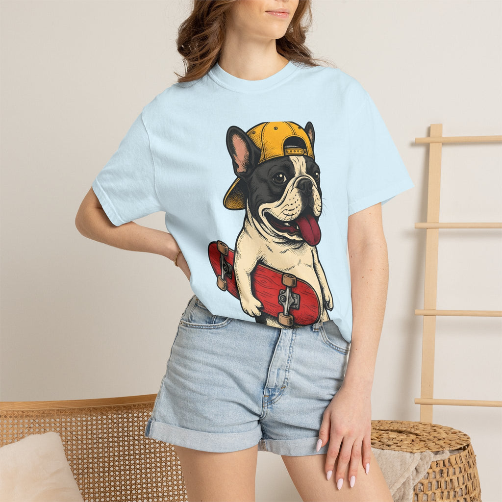 French Bulldog Shirt Dog Sports Gift Women Cartoon Tee product image 9
