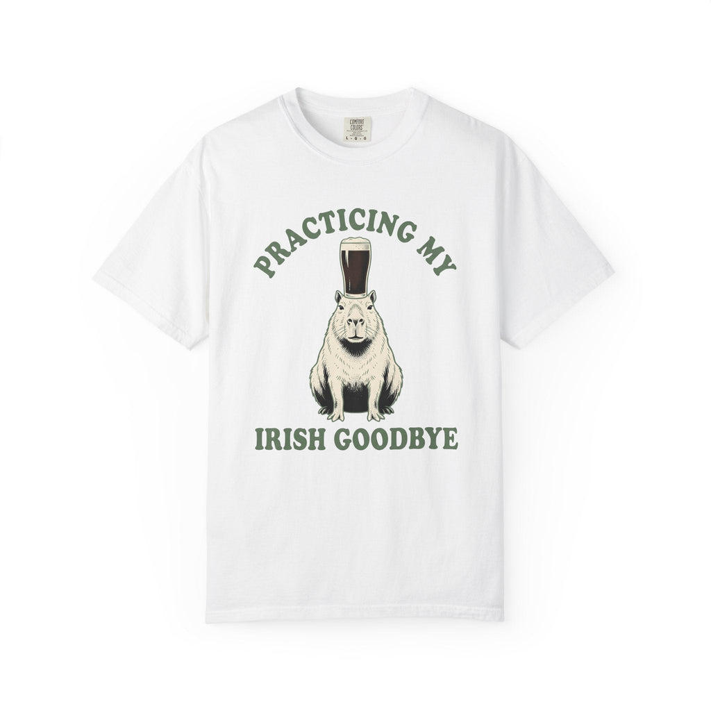 Capybara Ale Shirt St Patricks Day Pet Unisex Gift Retro product image 1