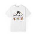 Mom Bun Top Knot Doodle T-Shirt – Busy Mama Coffee Daisy product image 1
