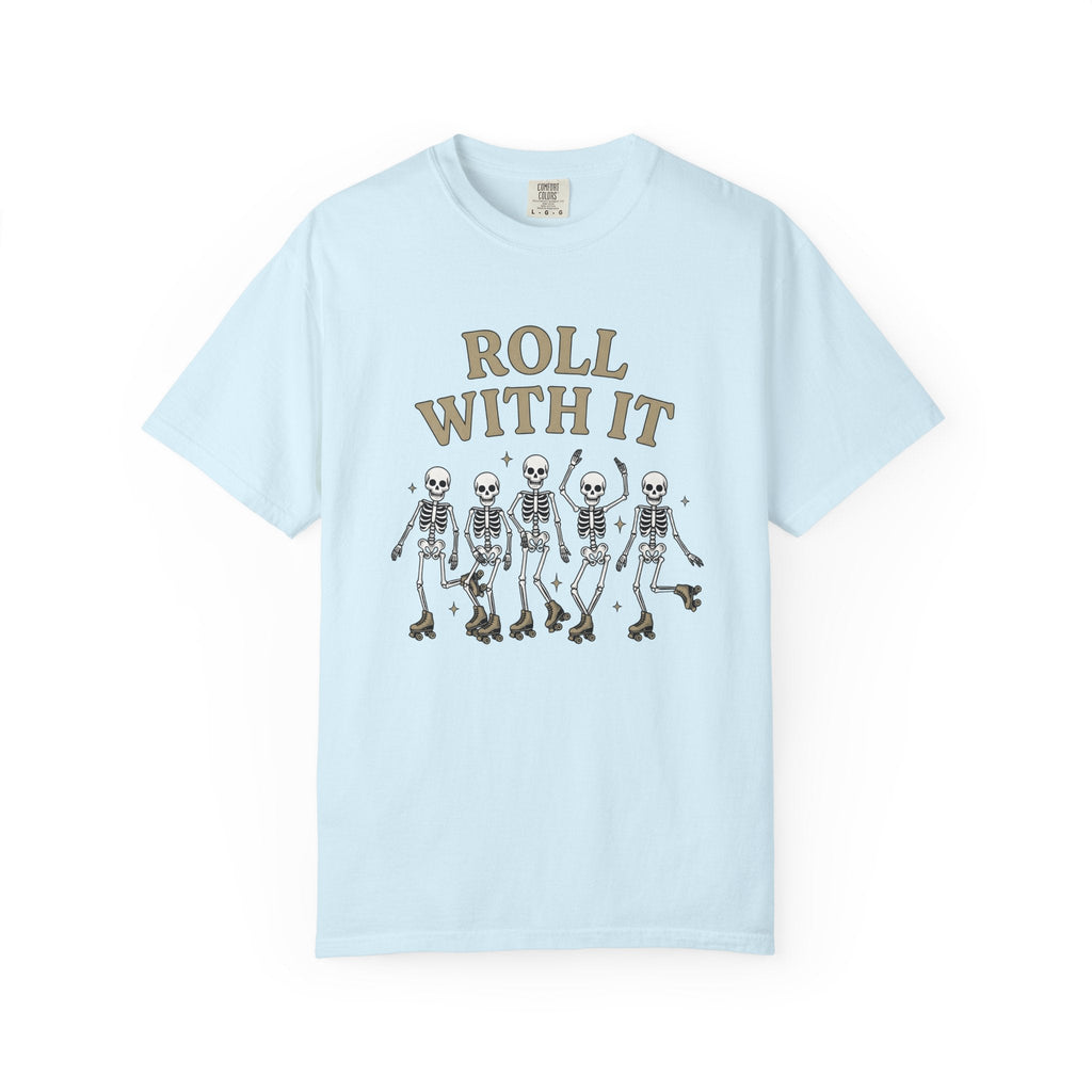 Skeleton Roller Skaters Shirt Skating Halloween Unisex Gift product image 2