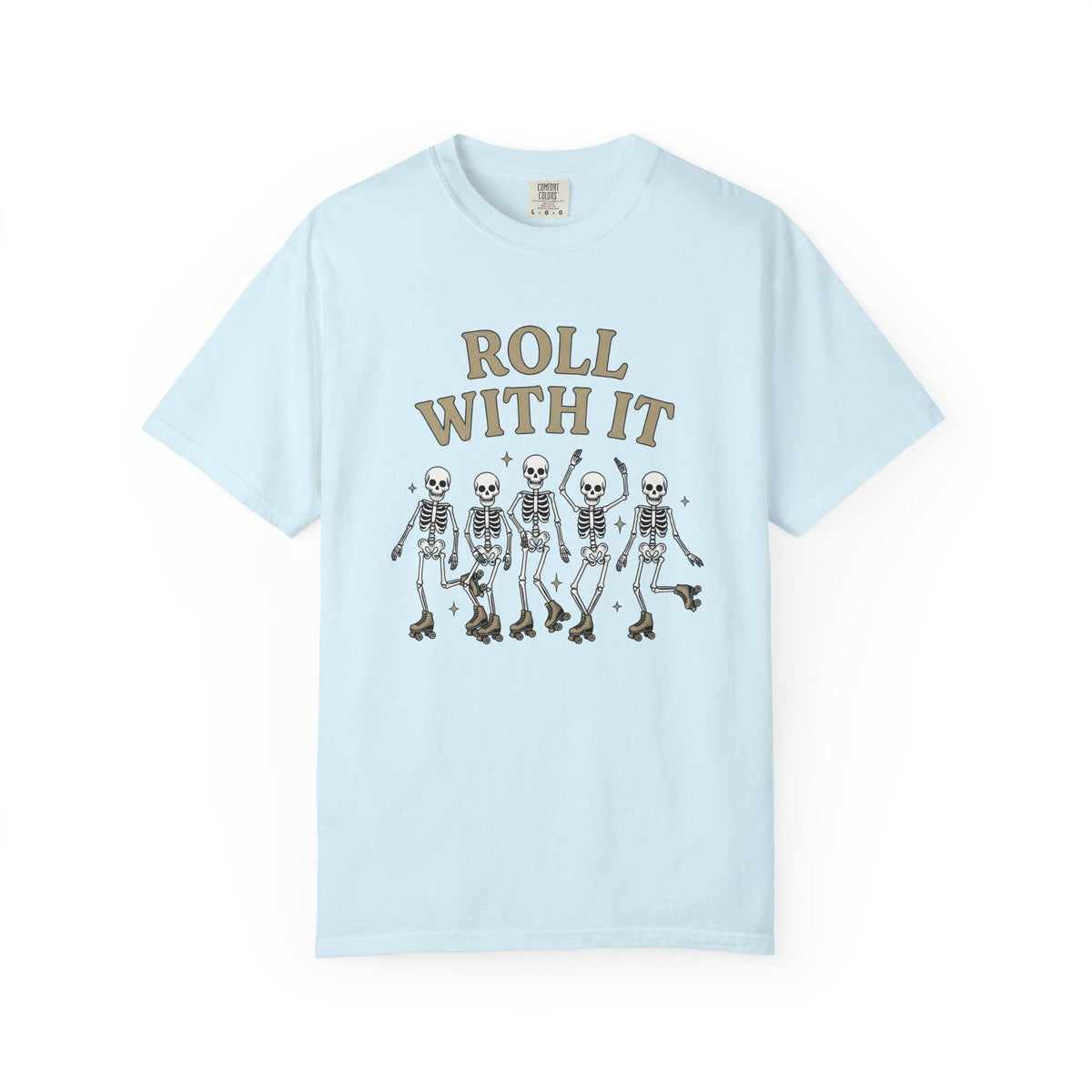 Skeleton Roller Skaters Shirt Skating Halloween Unisex Gift product image 2