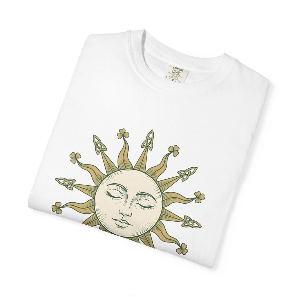 Sun Face Shirt St Patrick's Day Celestial Unisex Gift Boho product image 5