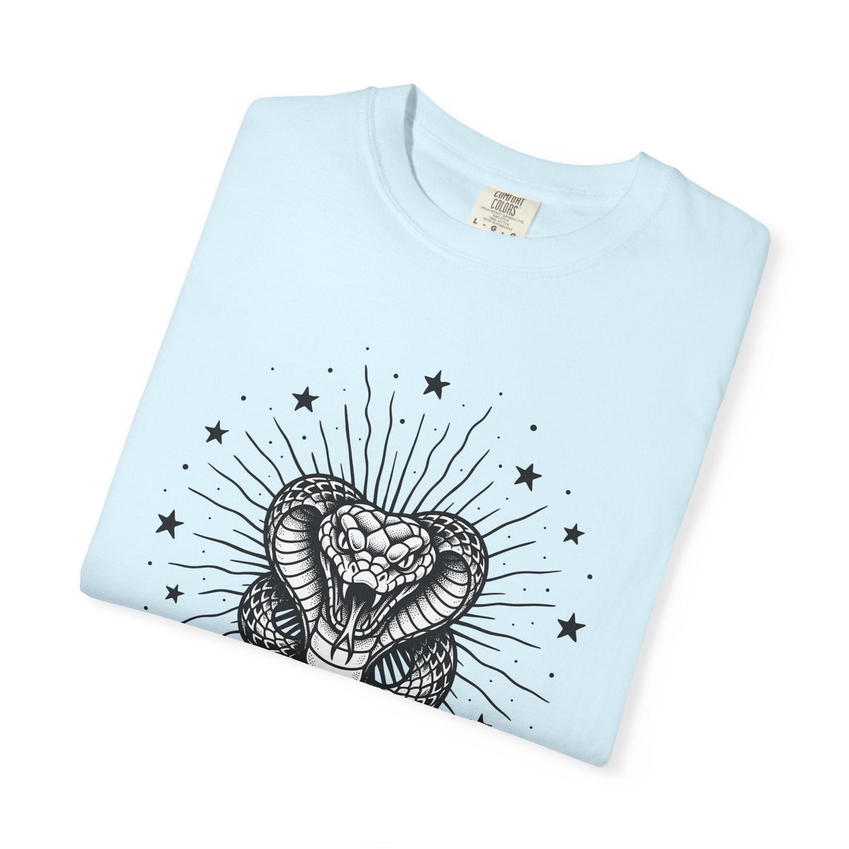 Serpent Art Shirt Boho Chic Zodiac Unisex Gift Line Tee product image 8