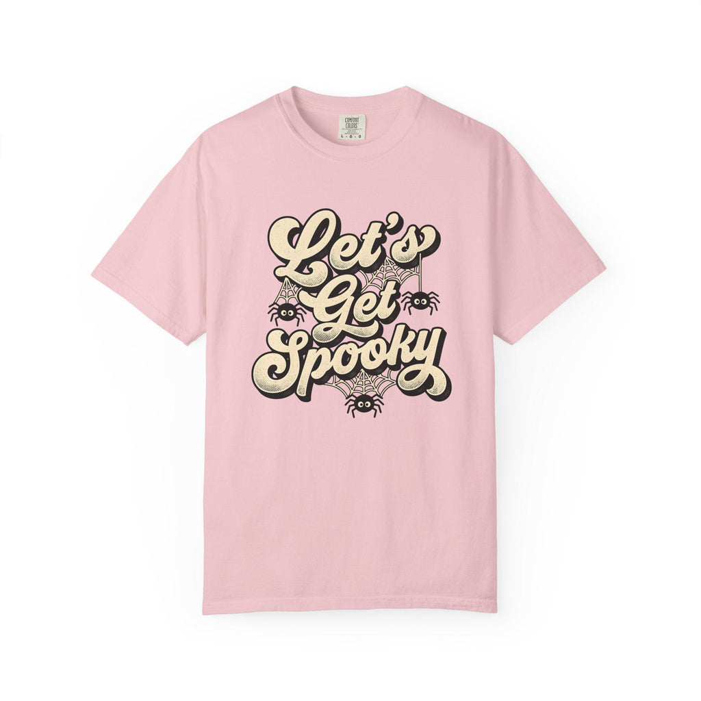 Cobweb Retro T-Shirt – Haunted Halloween Spiderweb Sketch product image 3