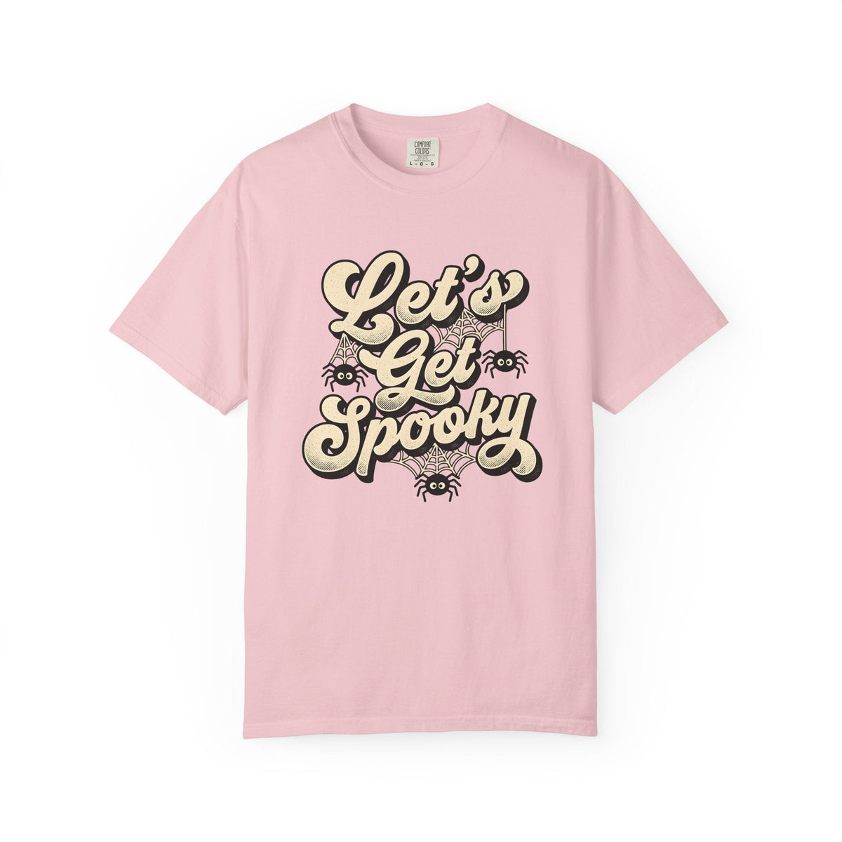 Cobweb Retro T-Shirt – Haunted Halloween Spiderweb Sketch product image 3