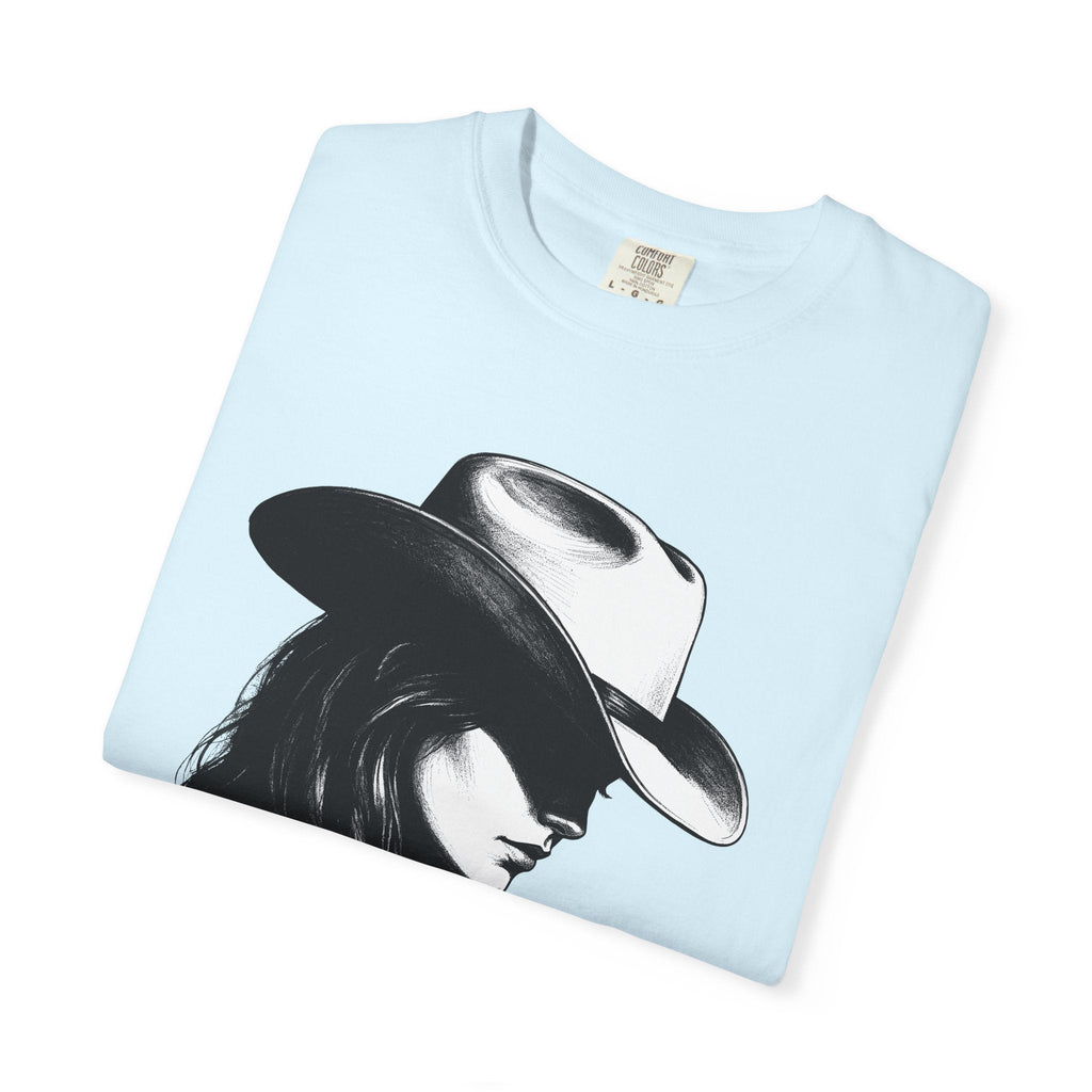 Cowgirl Portrait Shirt Agriculture Gift for Women Cartoon product image 8