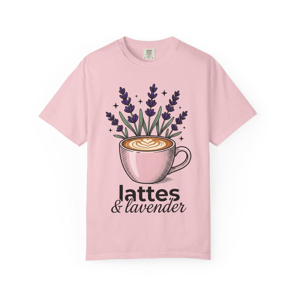 Espresso Cup Shirt Coffee Petals Unisex Gift Cartoon Tee Coffee Mug T-Shirt