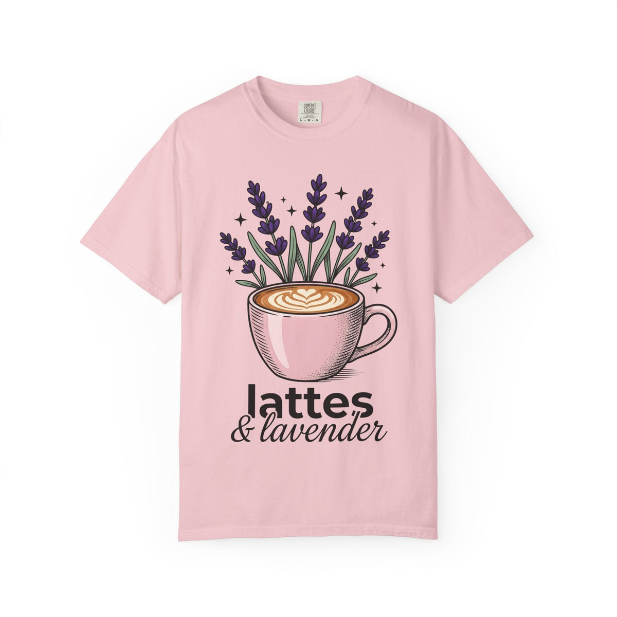 Espresso Cup Shirt Coffee Petals Unisex Gift Cartoon Tee Coffee Mug T-Shirt
