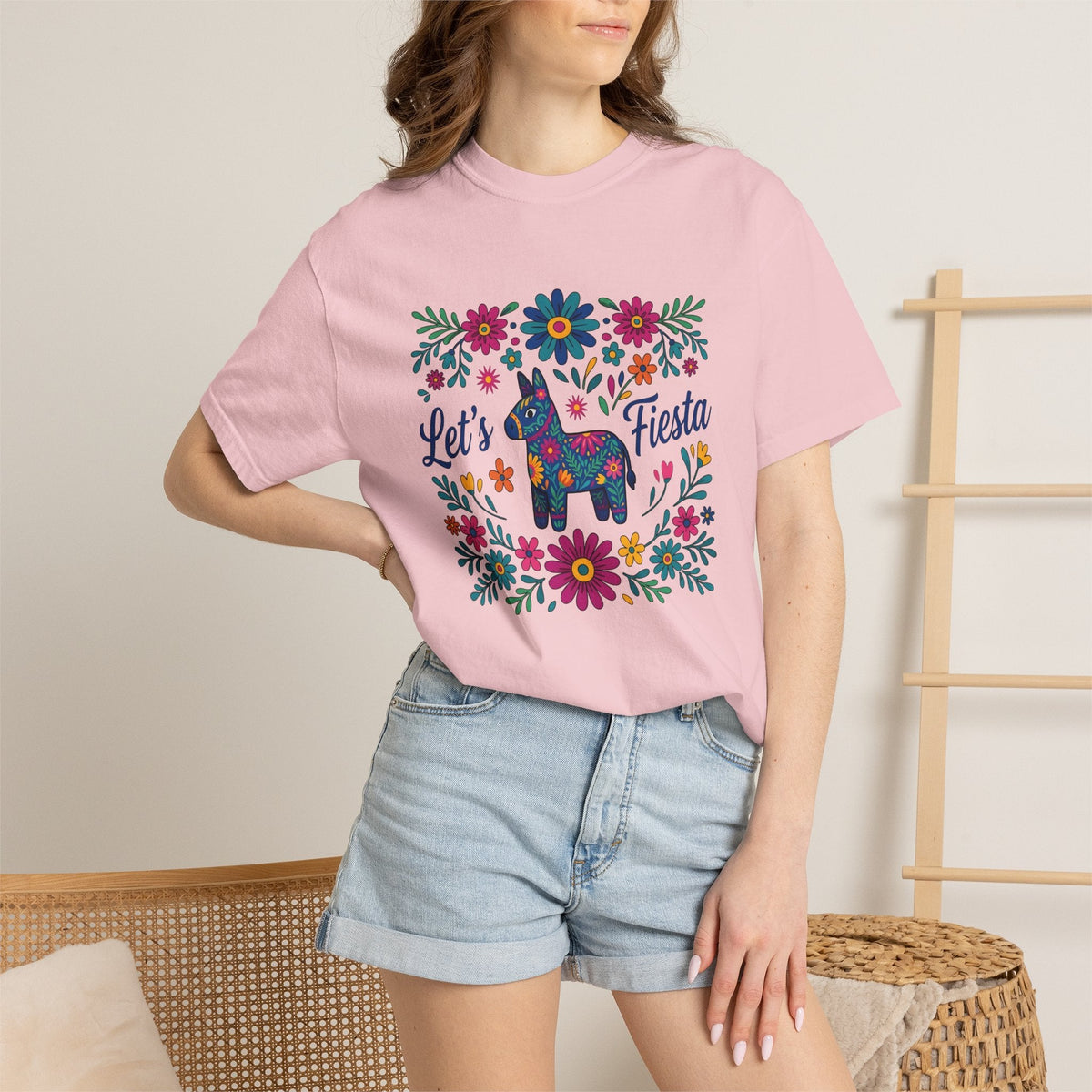 Mule Flower Shirt Fiesta Celebration Gift Women Traditional product image 12