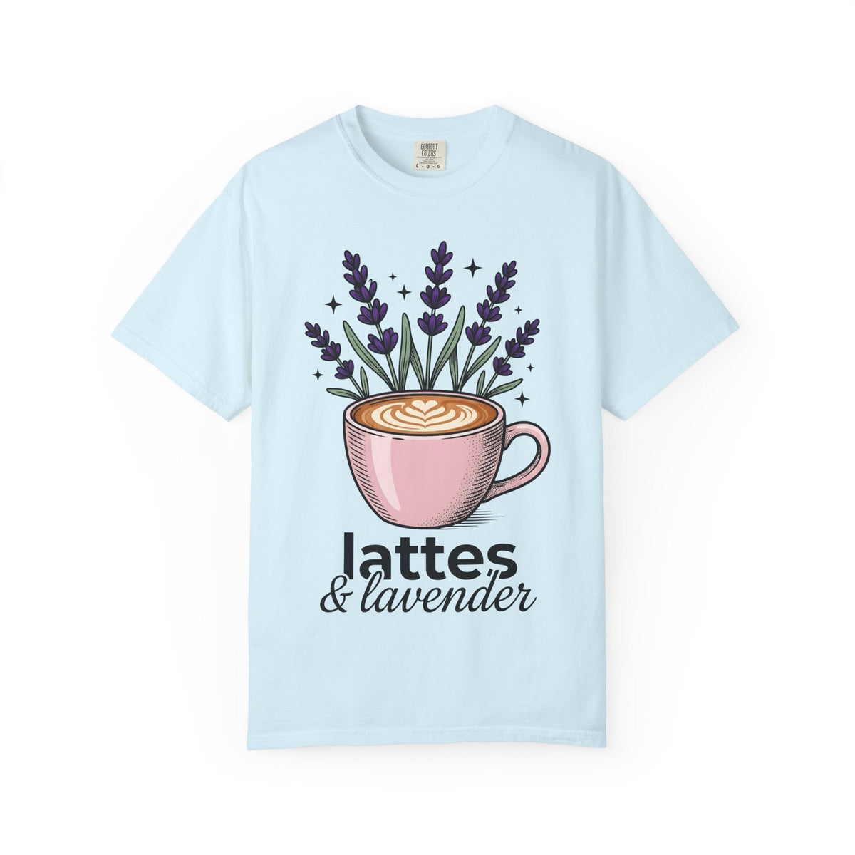 Espresso Cup Shirt Coffee Petals Unisex Gift Cartoon Tee Coffee Mug T-Shirt