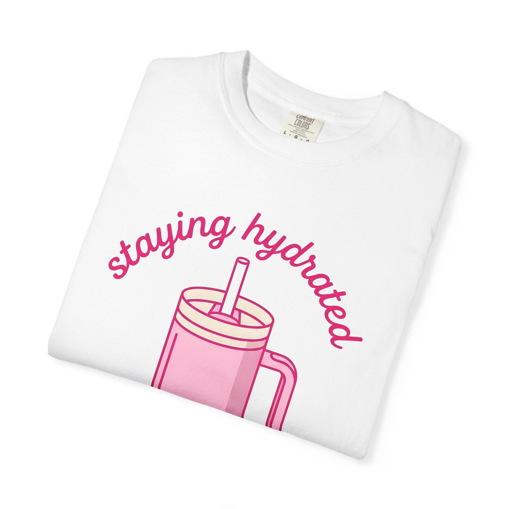 Water Tumbler Shirt Drinks Wellness Unisex Gift Kawaii Tee product image 5