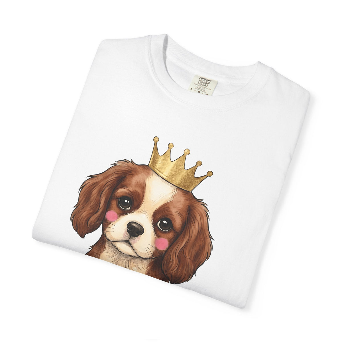 Adorable Puppy Shirt Animals Royalty Unisex Gift Sketch Tee product image 5