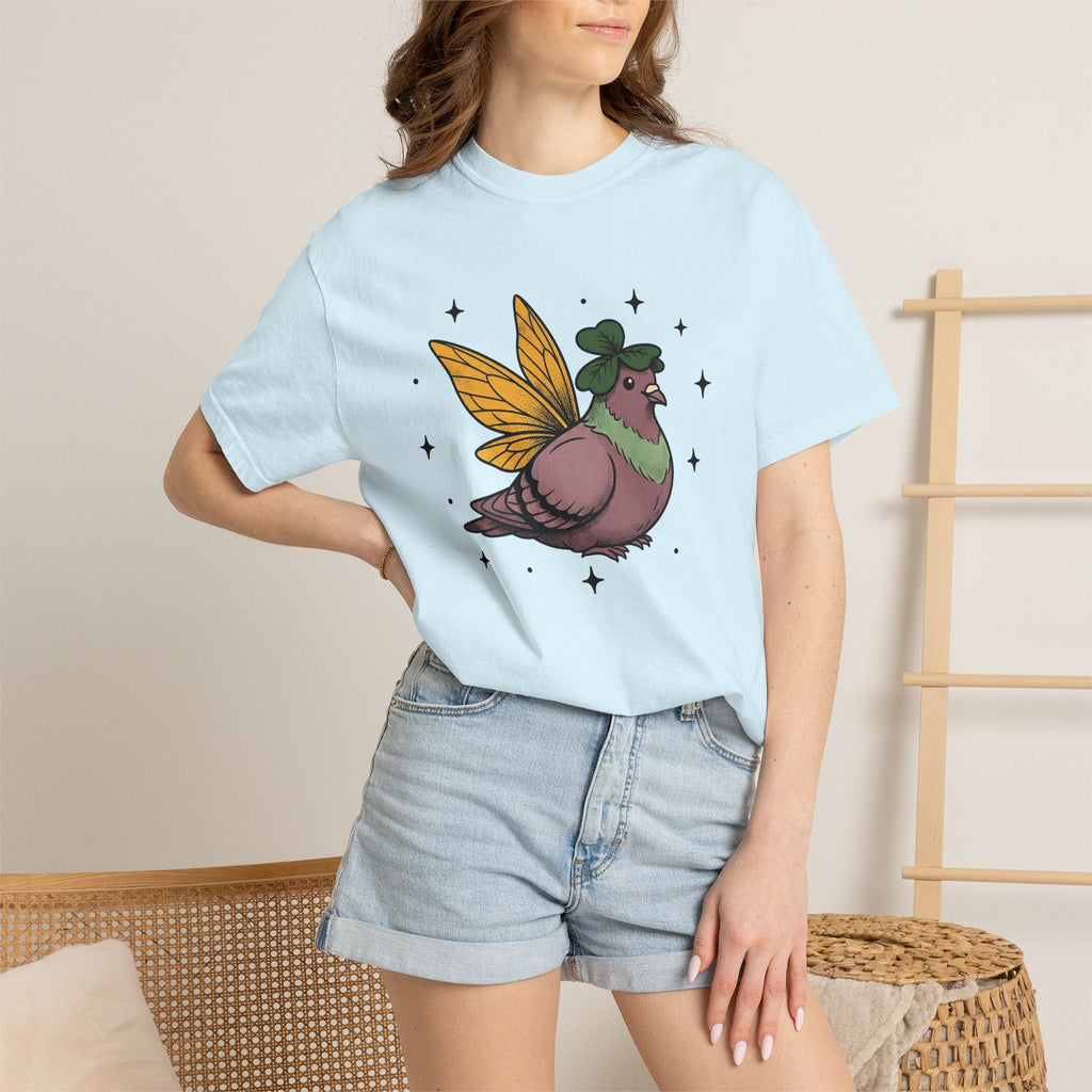 Fairy Bird Shirt Cute Critter Unisex Gift Cartoon Tee product image 9