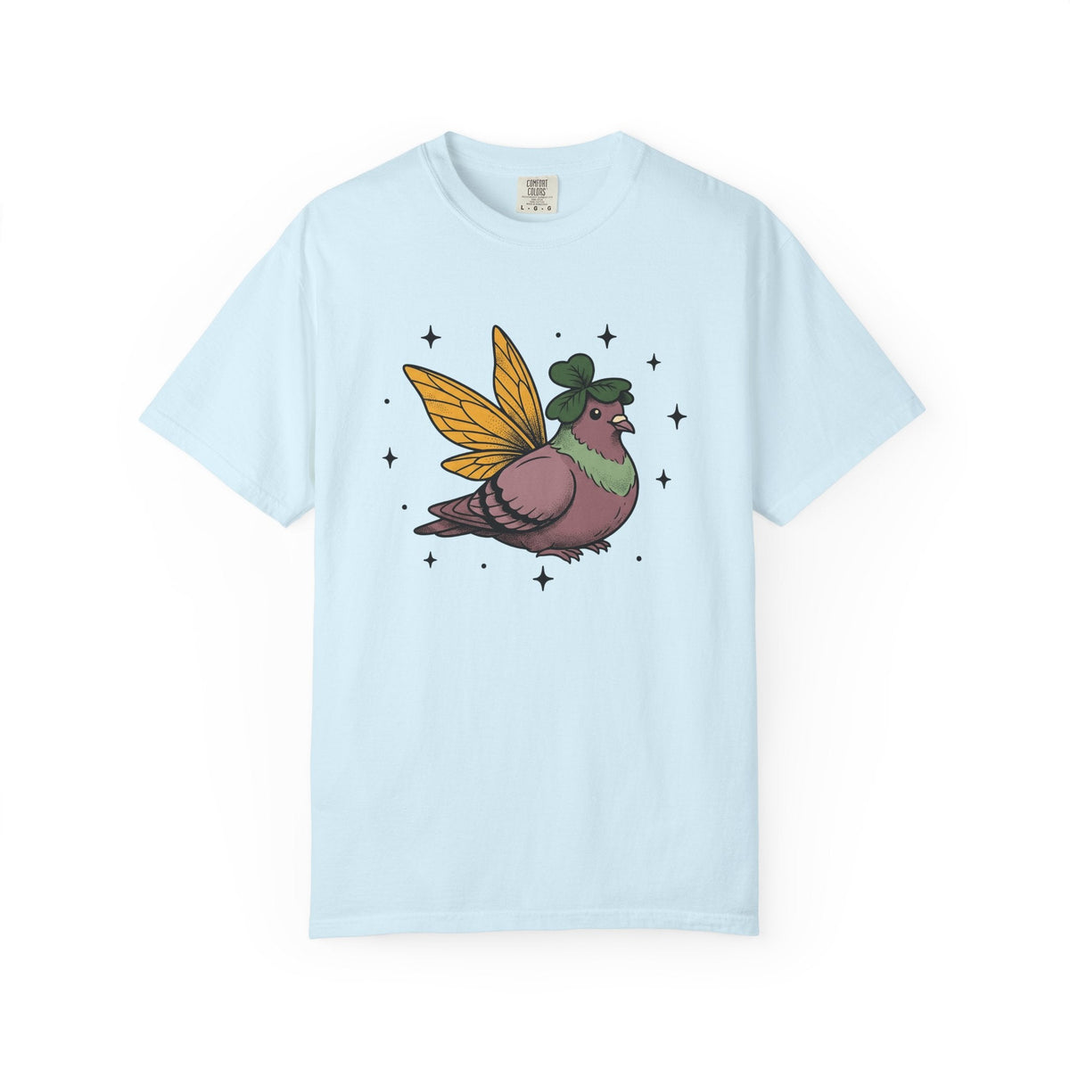 Fairy Bird Shirt Cute Critter Unisex Gift Cartoon Tee product image 2