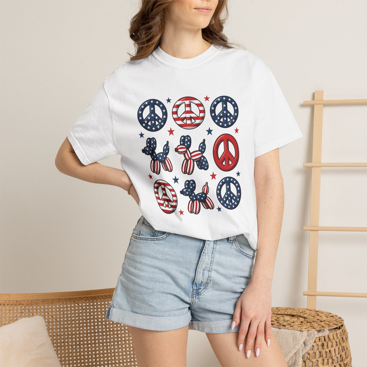 Usa Peace Gesture Shirt America 4Th Of July Party Unisex product image 6