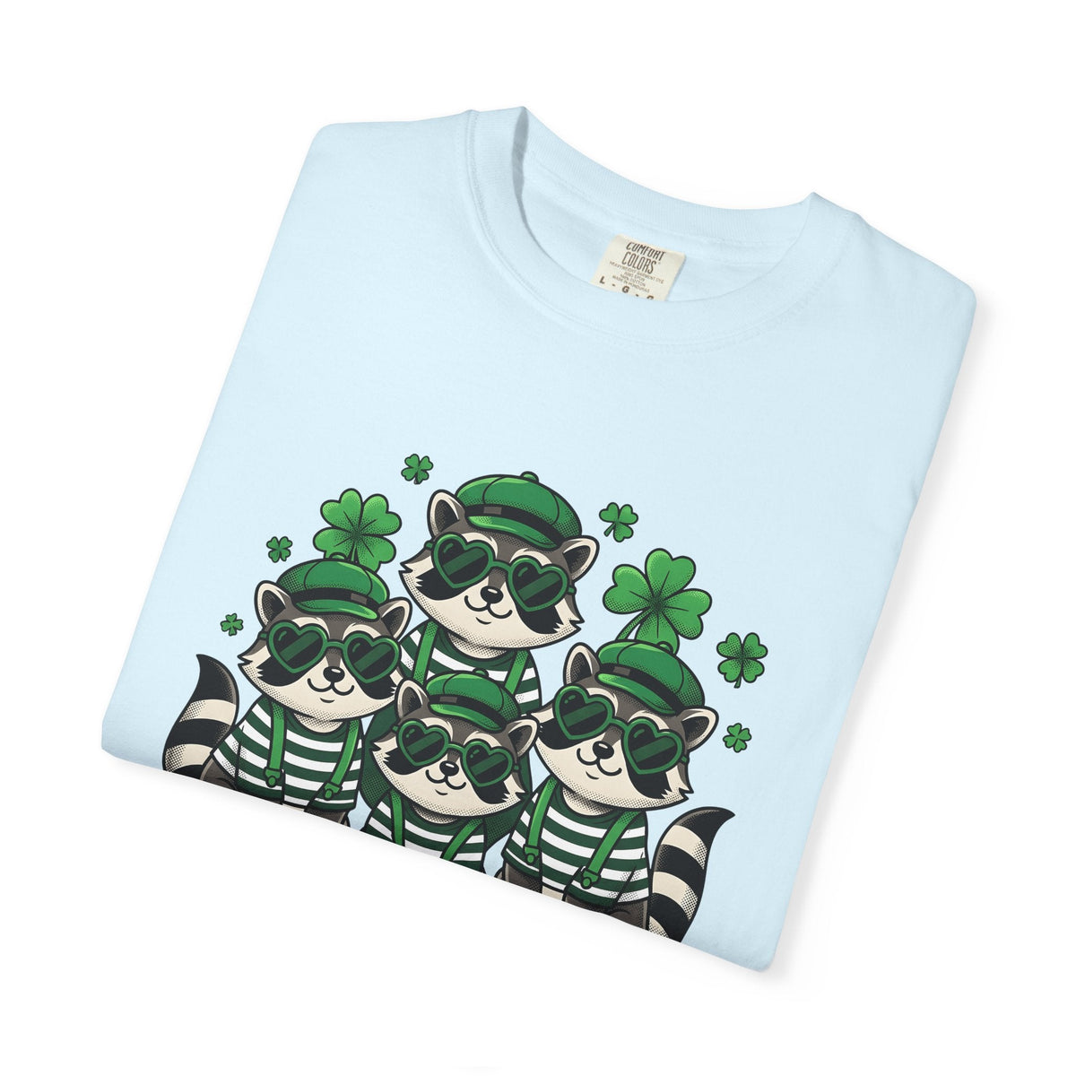 Raccoon Group Shirt St Patrick's Day Animal Unisex Gift product image 8