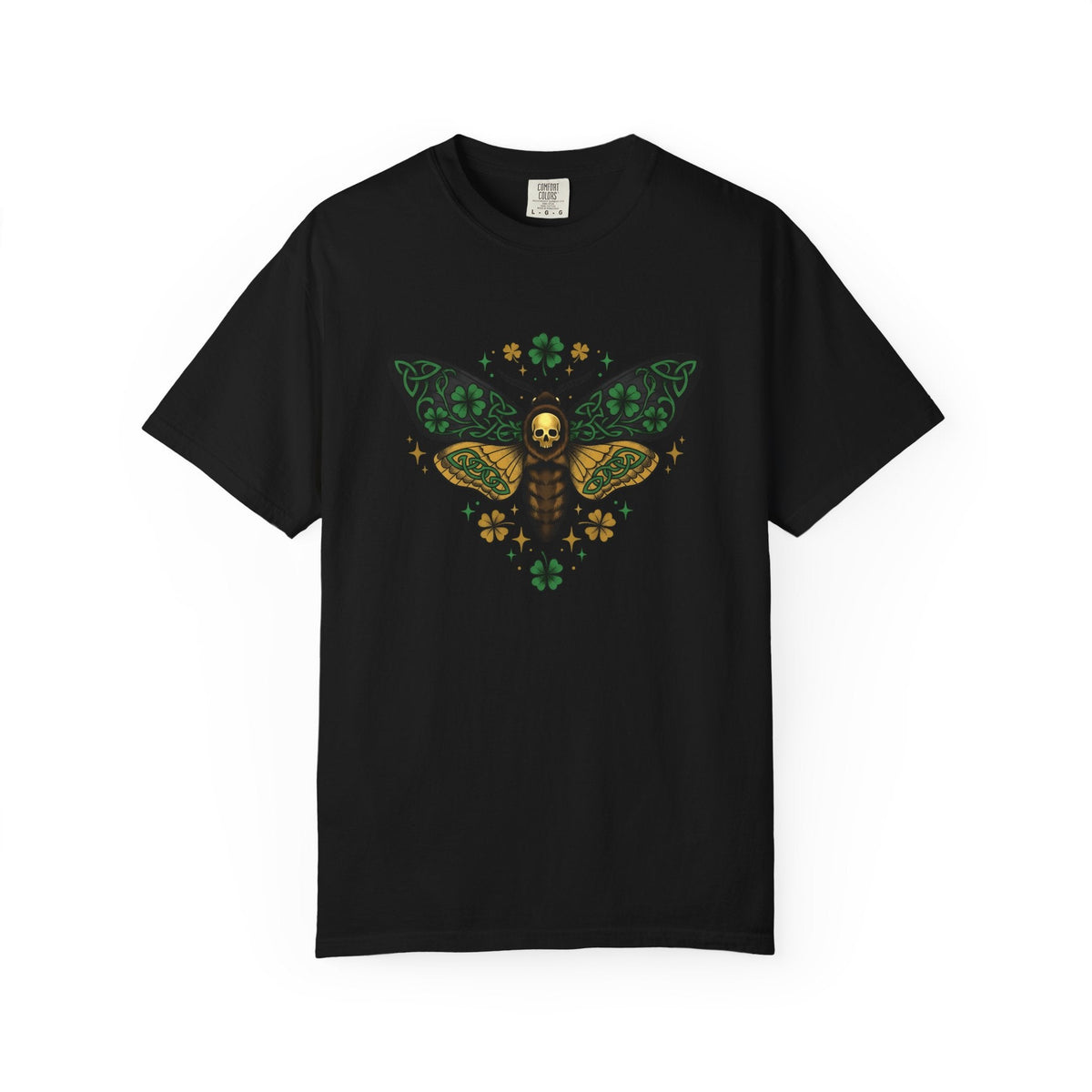 Insect Skull Shirt St Patrick's Day Dark Unisex Gift Tribal product image 4