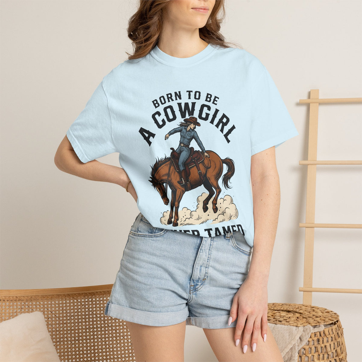 Cowgirl Horseback Shirt Rodeo Gift for Women Vintage Tee product image 9