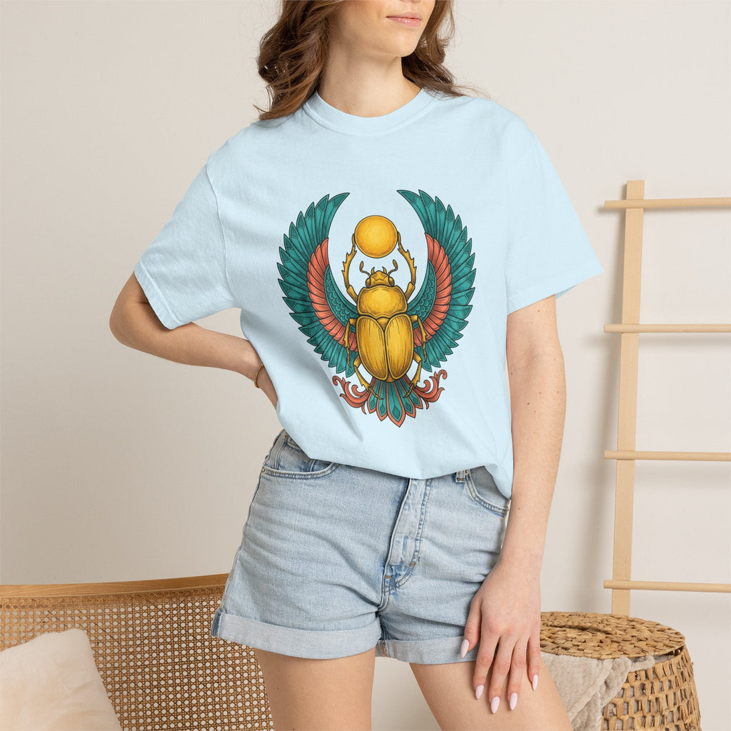 Scarab Bug Design Shirt Boho Chic Supernatural Gift Women product image 9