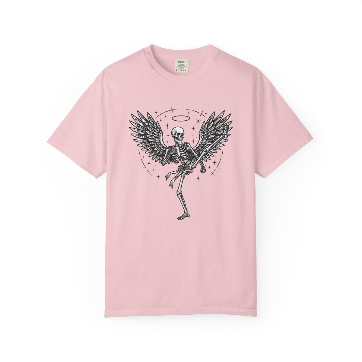 Angel Skull Shirt Sports Combat Unisex Gift Ink Tee Sugar product image 3