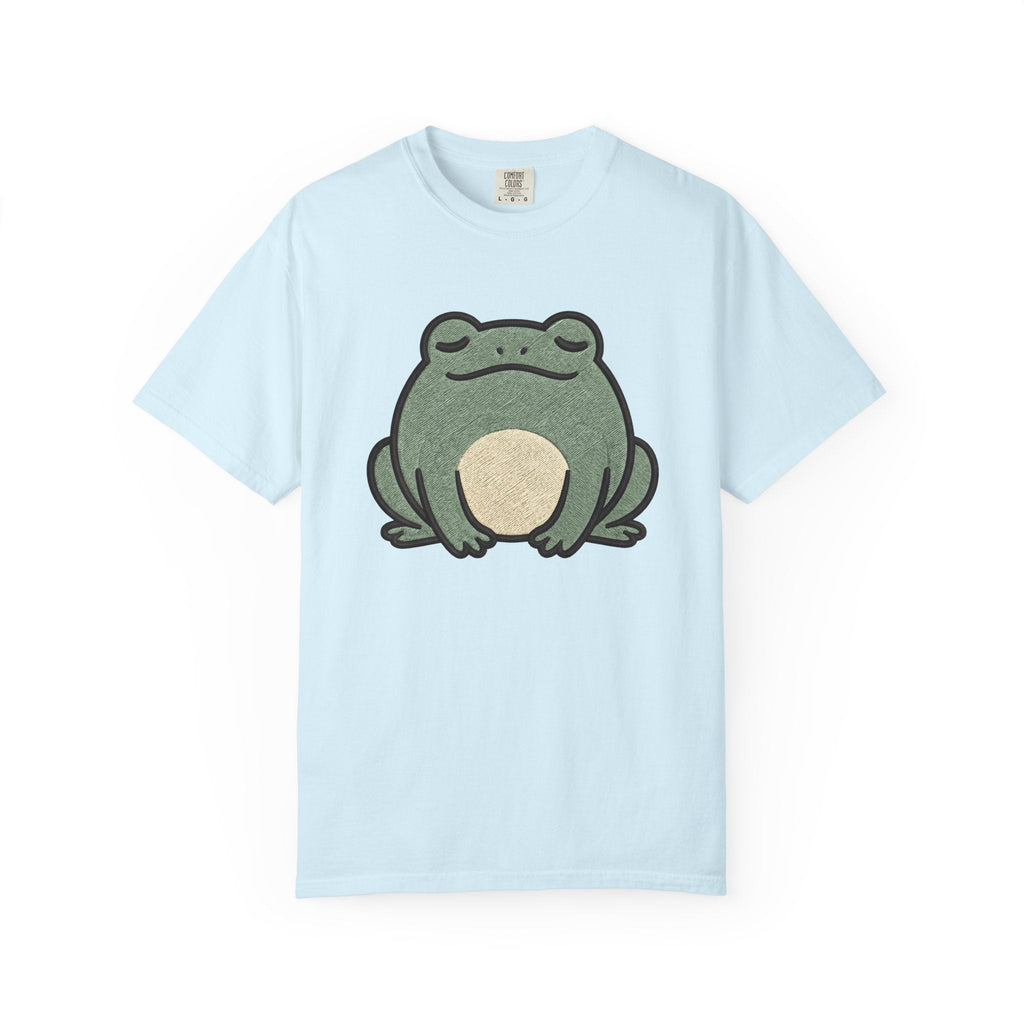 Frog Graphic Shirt Animals Nature Gift Women Embroidery Tee product image 2