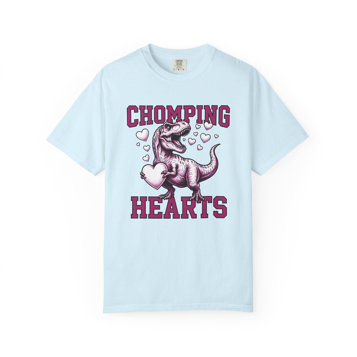 Dinosaur Love Shirt Valentine Prehistoric Unisex Gift Hand product image 2