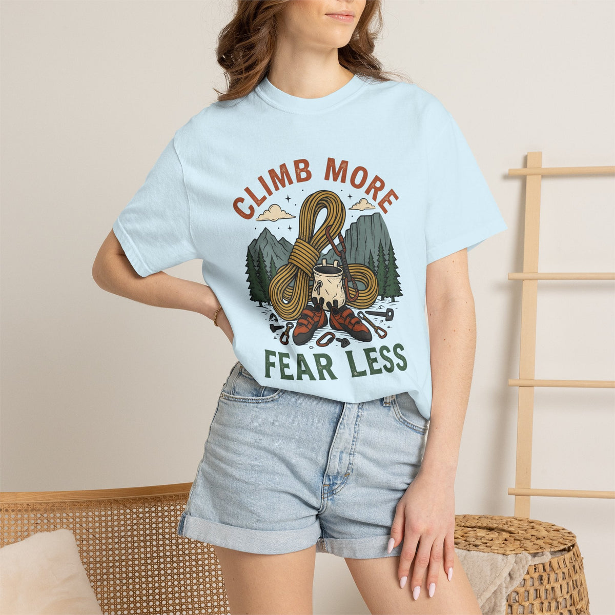 Mountaineering Gear Shirt Climbing Nature Unisex Gift product image 9