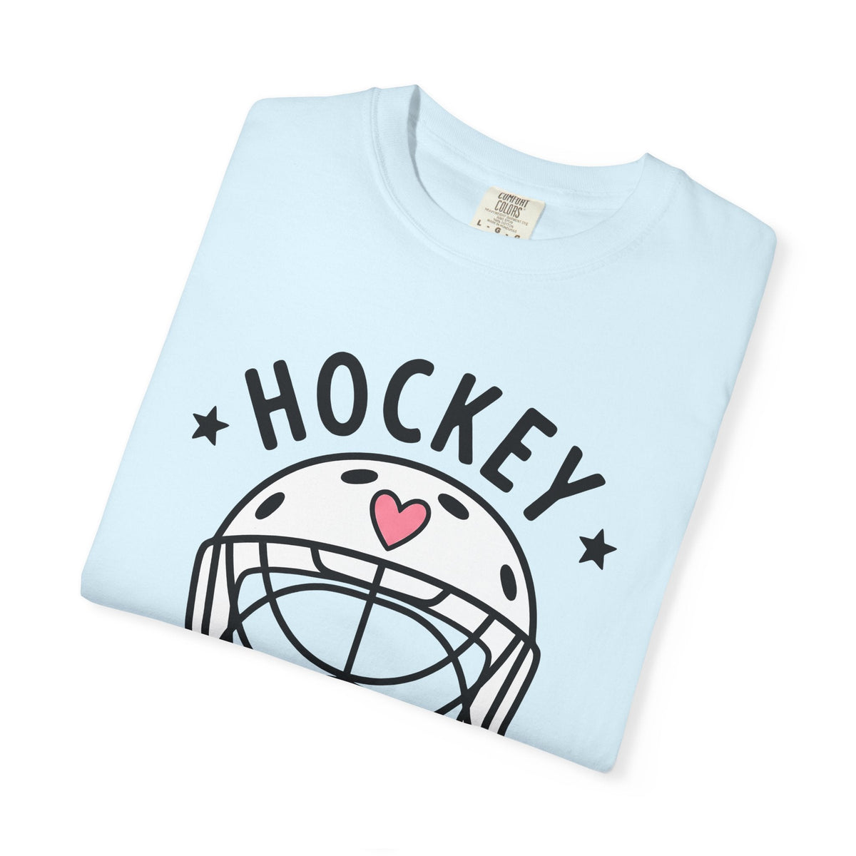 Hockey Helmet Shirt Moms Sports Gift for Women Cute Tee product image 8