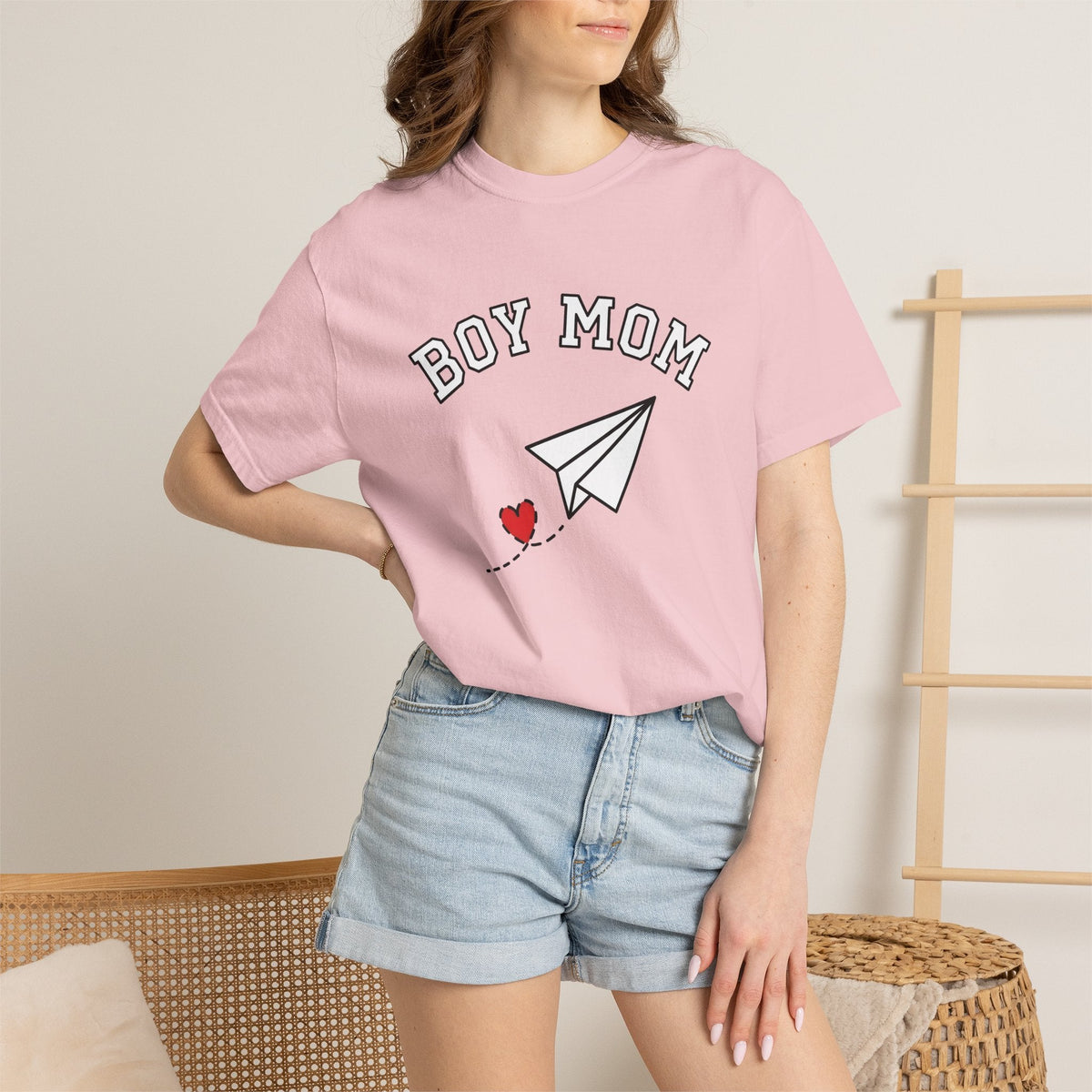 Folding Plane Shirt Moms Kin Gift for Women Contemporary product image 12