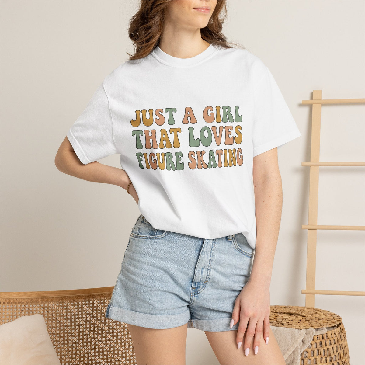 Vintage Funky Lettering Shirt Figure Skating Competitor product image 6