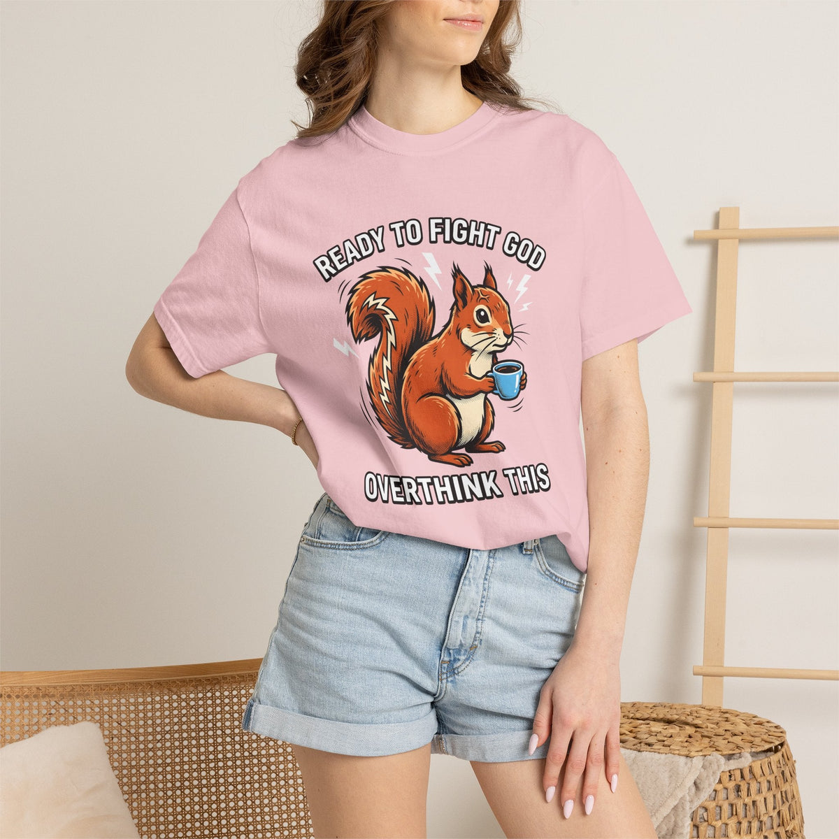 Squirrel Espresso Cup Shirt Coffee Fauna Unisex Gift Animated Tee Espresso Mug