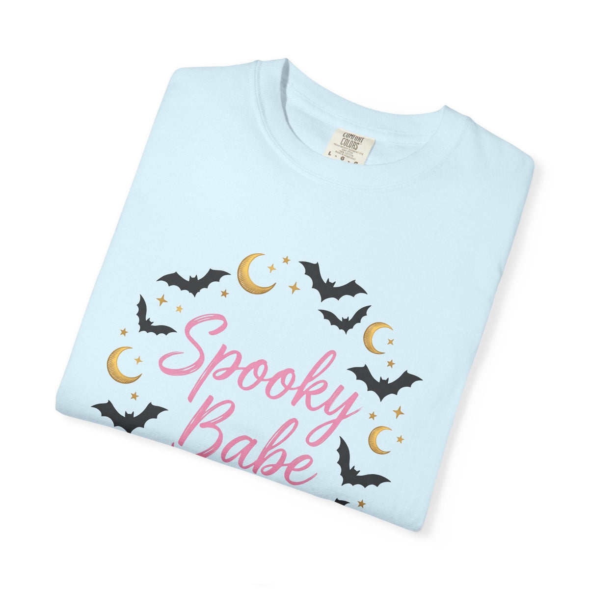 Bat Moon Image Shirt Halloween Eerie Gift Women Sweet Tee product image 9