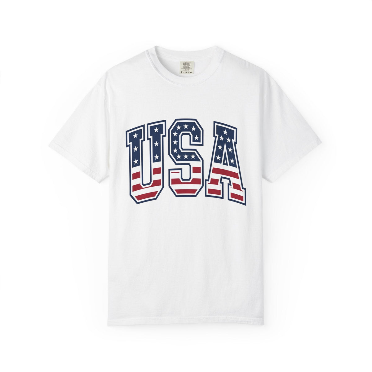 Usa Flag Letters Shirt 4th Of July Patriotic Gift Women product image 1