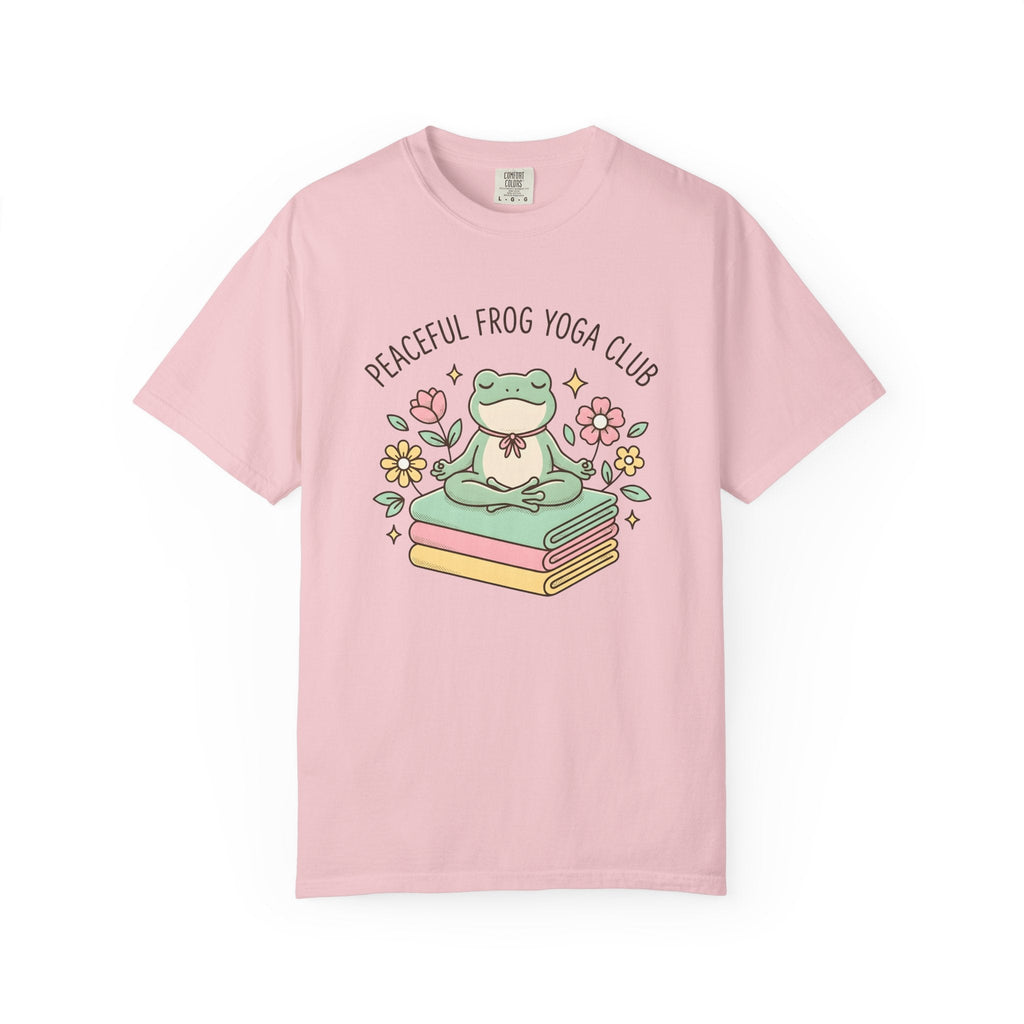Frog Pose Shirt Yoga Wildlife Unisex Gift Cartoon Tee Asana product image 3