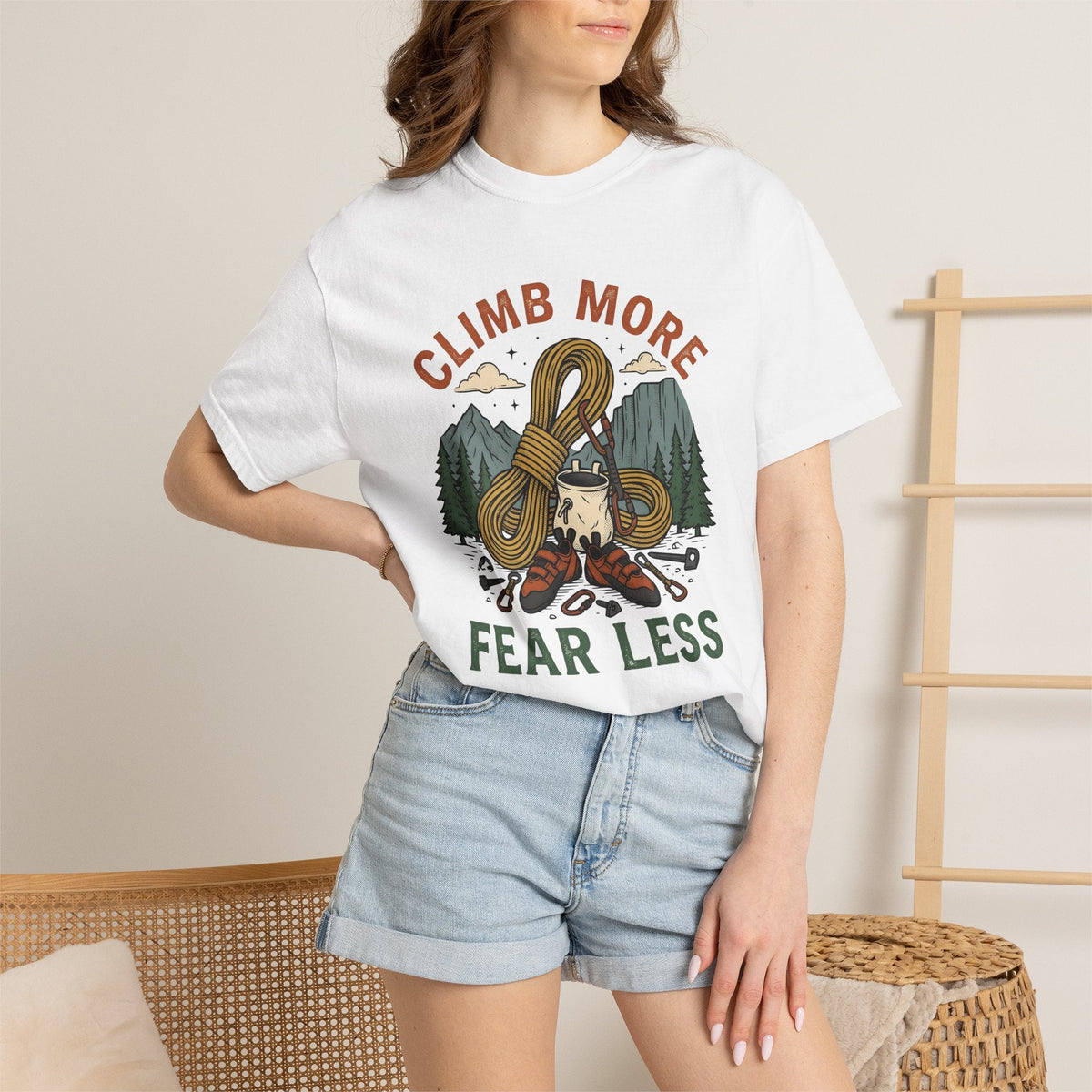Mountaineering Gear Shirt Climbing Nature Unisex Gift product image 6
