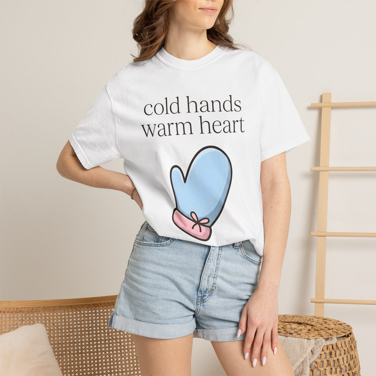 Snow Mitten Shirt Winter Snug Unisex Gift Lovable Tee product image 6