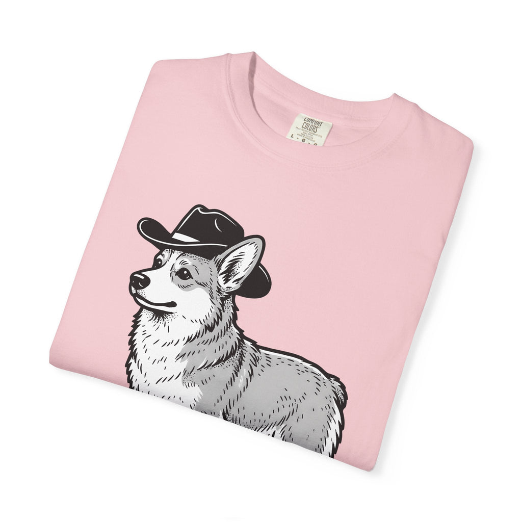 Corgi Pet Shirt Cowgirl Animal Gift for Women Cartoon Tee product image 11