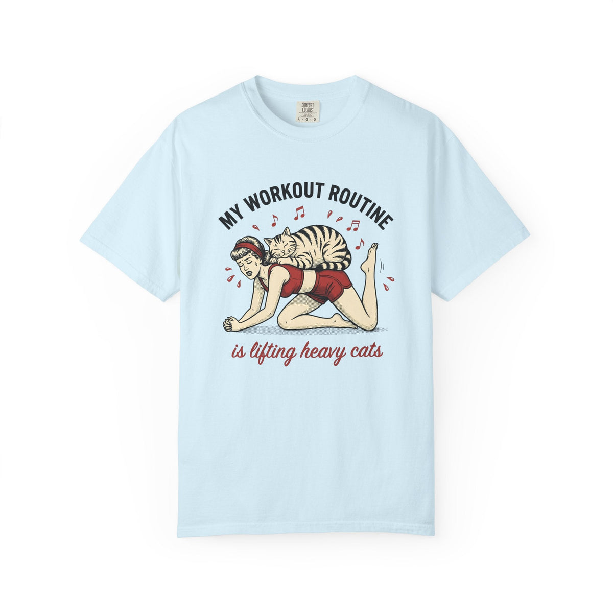 Lady Feline Shirt Cat Training Gift for Women Retro Comic product image 2