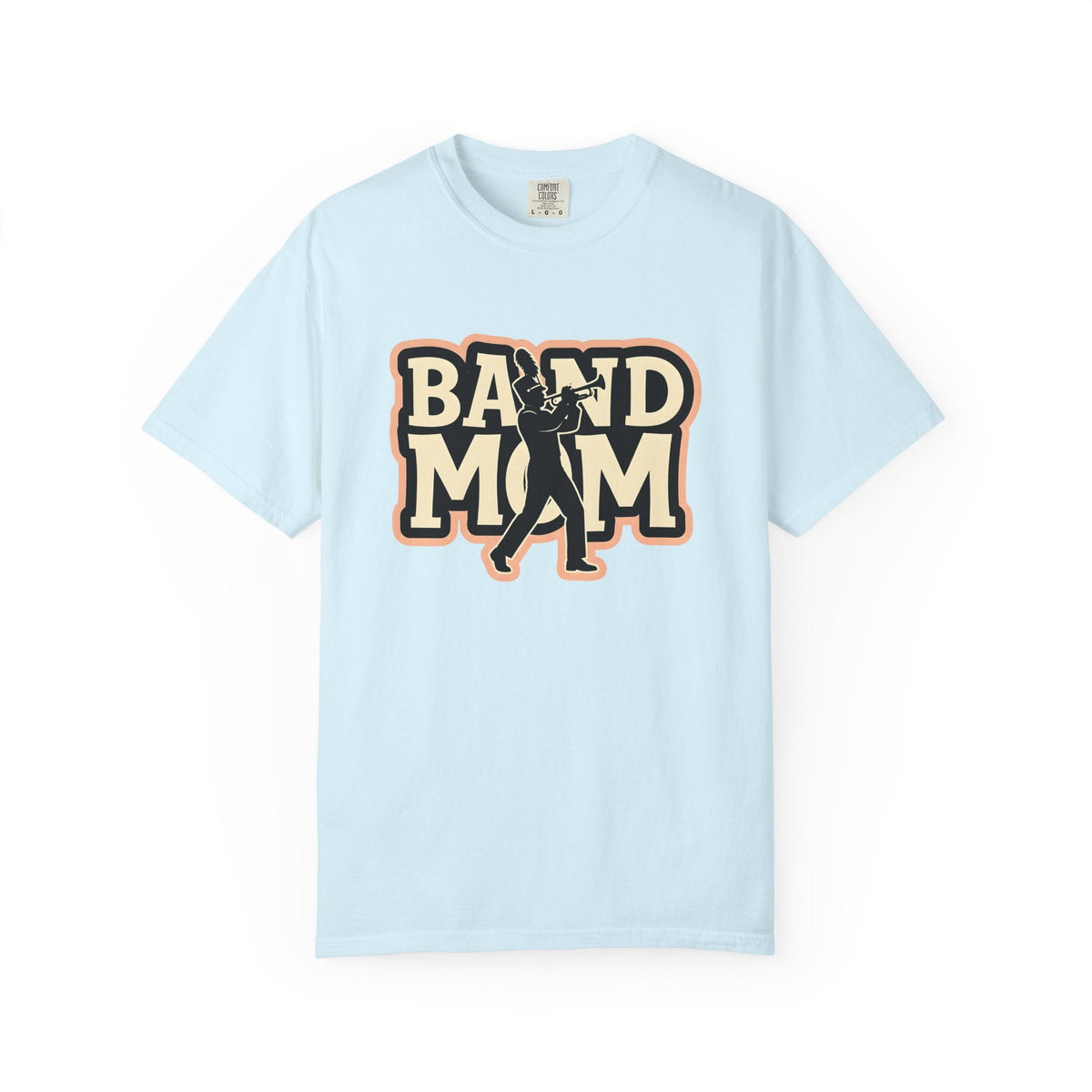 Marching Band Drumline Bold T-Shirt – Music Mom Pride for product image 2