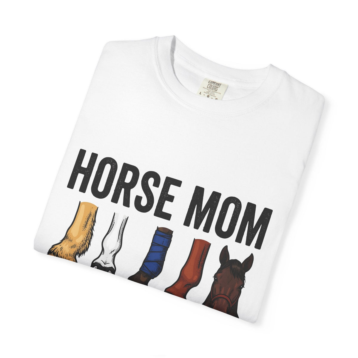 Horse Graphic Shirt Mom Equestrian Gift for Women Cartoon product image 5